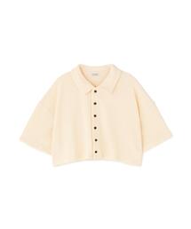 CLANE | CLANE/クラネ/CRISP CROPPED POLO TOPS(ポロシャツ)