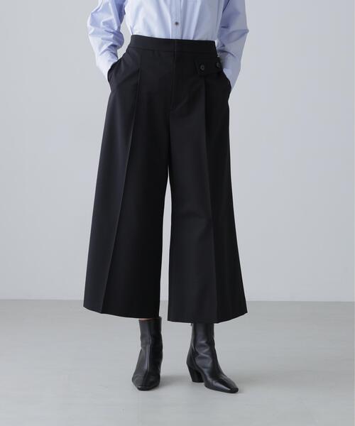 ADORE(アドーア)の「◆ストレッチウールギャバパンツ(その他パンツ・レディース・ブラック・38)」の1枚目の写真