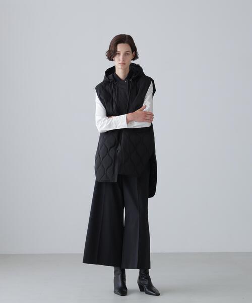 ADORE(アドーア)の「◆ストレッチウールギャバパンツ(その他パンツ・レディース・ブラック・38)」の3枚目の写真