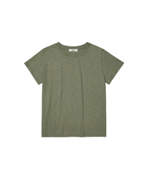DEINET ESSENTIAL SLUB T-SHIRTS IN KHAKI