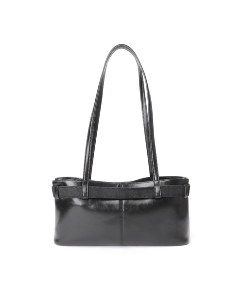 Mollini(モリーニ)の「MOLLINI /モリーニ BELT WIDE バッグ(トートバッグ・レディース・ブラウン/ブラック・FREE)」の14枚目の写真