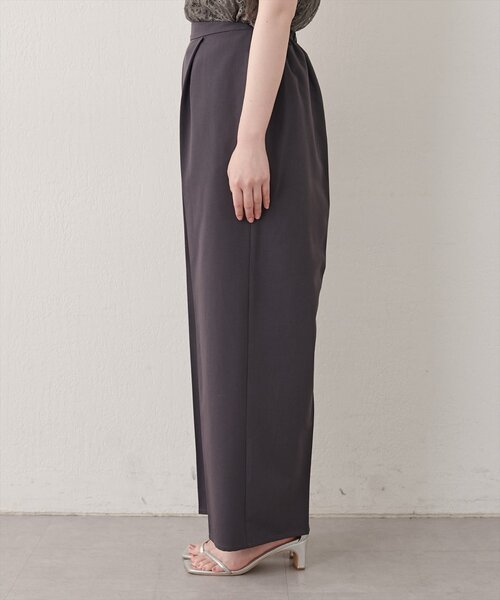 natural couture（ナチュラルクチュール）の「リバーシブルレースキャミセットアップ（その他パンツ・レディース・グレイッシュベージュ/チャコールグレー・FREE）」の5枚目の写真
