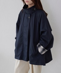 【apres jour clair】チェックデザインミドルコート