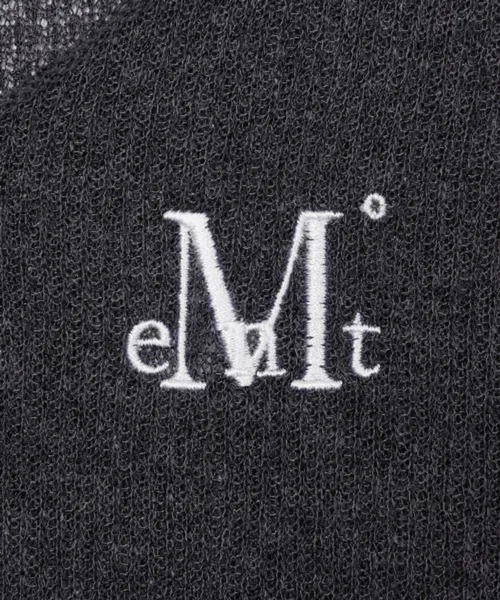 MUCENT（ムセント）の「MUCENT／LUEURシースルーニットトップス（Tシャツ/カットソー・レディース・チャコール/グレー/ブラック・FREE）」の12枚目の写真