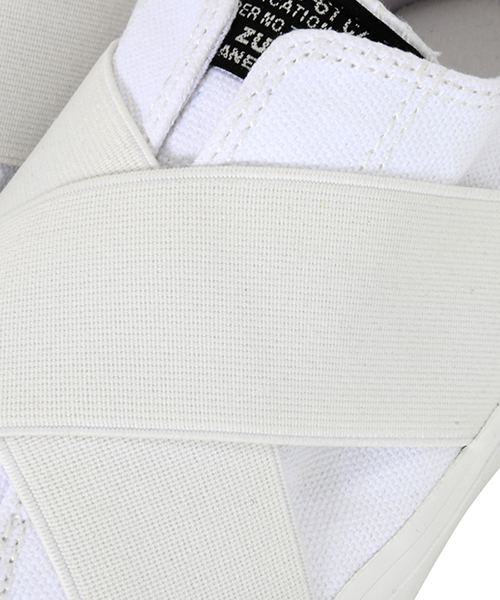 ZUCCa（ズッカ）の「S （S)Low ベルトスニーカー（スニーカー・レディース・ブラック/ホワイト・L size/M size/S size）」の3枚目の写真