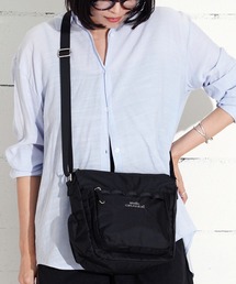 "02"≪anello GRANDE≫DC2 7ポケット ウェビングテープ ショルダーバッグ