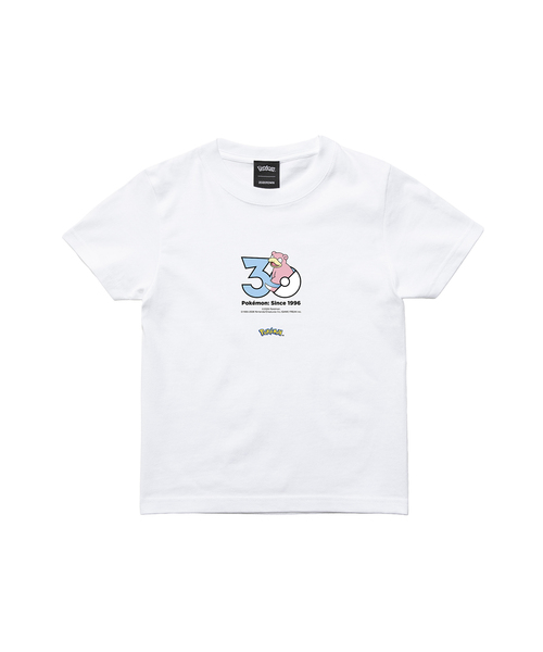 ZOZOSPOT(ゾゾスポット)の「Pokemon 30th Anniversary 1025 T-shirt 「ヤドン」(Tシャツ/カットソー・レディース・ホワイト・SMALL/MEDIUM/LARGE/X-LARGE/140cm/150cm/160cm/XX-LARGE/XXX-LARGE/100cm/110cm/120cm/130cm)」の2枚目の写真