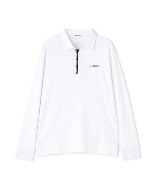 Jack Bunny!!(ジャックバニー)の「HyperHelixポンチ長袖ポロシャツ (MENS)(ポロシャツ・メンズ・ネイビー/ホワイト・LARGE/MEDIUM/X-LARGE)」の6枚目の写真