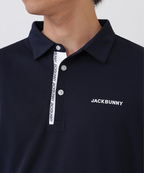 Jack Bunny!!(ジャックバニー)の「HyperHelixポンチ長袖ポロシャツ (MENS)(ポロシャツ・メンズ・ネイビー/ホワイト・LARGE/MEDIUM/X-LARGE)」の13枚目の写真