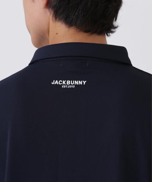 Jack Bunny!!(ジャックバニー)の「HyperHelixポンチ長袖ポロシャツ (MENS)(ポロシャツ・メンズ・ネイビー/ホワイト・LARGE/MEDIUM/X-LARGE)」の16枚目の写真