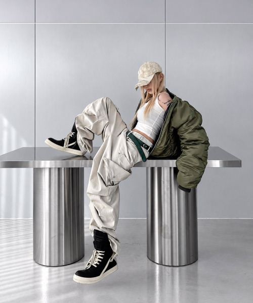 ROARINGRAD（ロアリングラド）の「26 パラシュートカーゴパンツ ブラック（その他パンツ・レディース・その他・SMALL/MEDIUM/LARGE）」の8枚目の写真