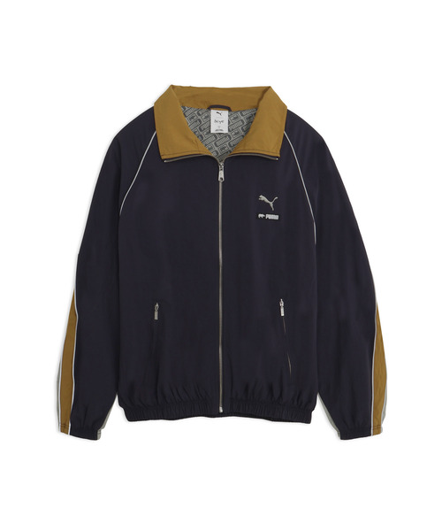 PUMA(プーマ)の「PUMA プーマ ユニセックス PUMA x SCYE T7 ウーブン ジャケット(ブルゾン・メンズ・パープル/ライム/グリーン・XX-LARGE/X-LARGE/MEDIUM/SMALL/LARGE)」の3枚目の写真