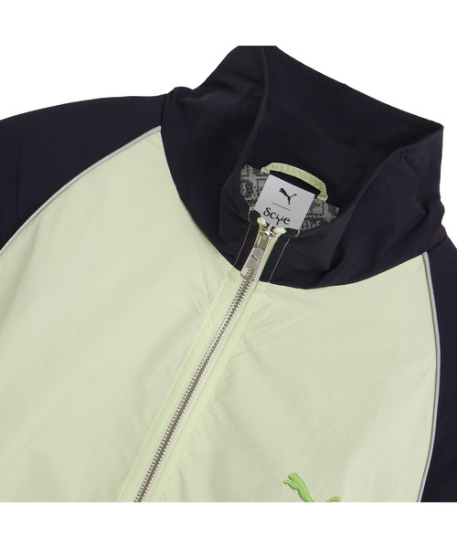 PUMA(プーマ)の「PUMA プーマ ユニセックス PUMA x SCYE T7 ウーブン ジャケット(ブルゾン・メンズ・パープル/ライム/グリーン・XX-LARGE/X-LARGE/MEDIUM/SMALL/LARGE)」の16枚目の写真