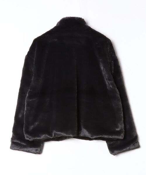 PUMA（プーマ）の「プーマ PUMA FUR JKT（ブルゾン・レディース・ブラック/ピンク・L/M/S/XL）」の5枚目の写真