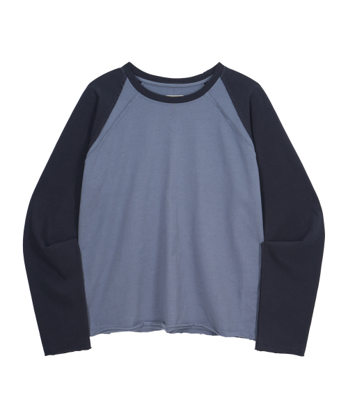 ENDOOR(エンドア)の「リバースラグラン長袖(ネイビー)(Tシャツ/カットソー・メンズ・ネイビー・LARGE/MEDIUM)」の9枚目の写真