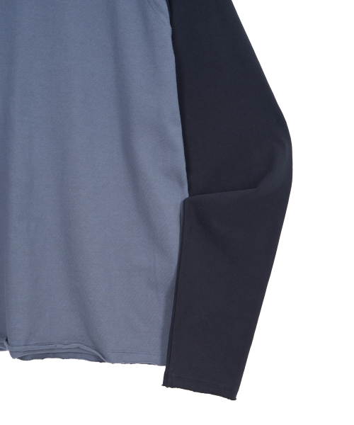 ENDOOR(エンドア)の「リバースラグラン長袖(ネイビー)(Tシャツ/カットソー・メンズ・ネイビー・LARGE/MEDIUM)」の10枚目の写真