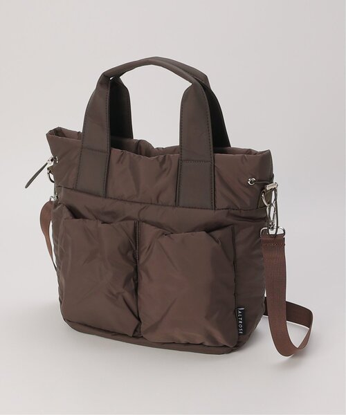 notch.（ノッチ）の「2WAYヘルメットバッグ（トートバッグ・レディース・ブラウン/ブラック/オフホワイト・ONESIZE）」の3枚目の写真