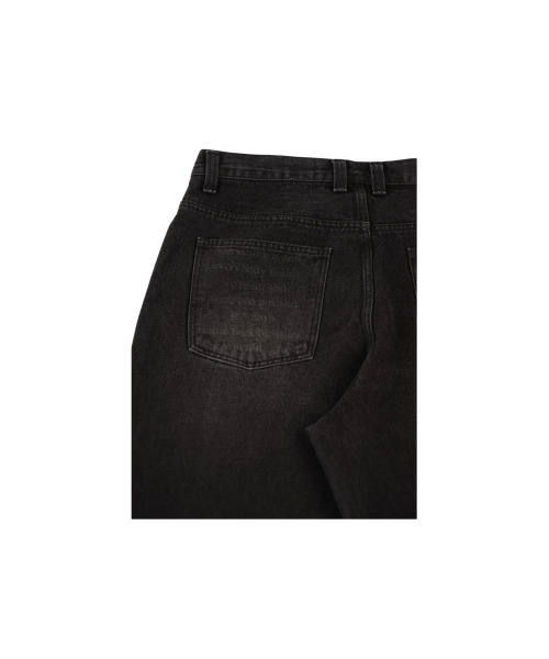 ERTR（イーアールティーアール）の「RENTON デニムパンツ ブラック（デニムパンツ・レディース・その他・SMALL/MEDIUM/LARGE）」の7枚目の写真