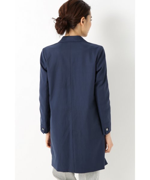 Spick & Span（スピックアンドスパン）の「キュプラストレッチ ロングジャケット◆（テーラードジャケット・レディース・ベージュ/ネイビー/ライトグレー・38/36）」の6枚目の写真