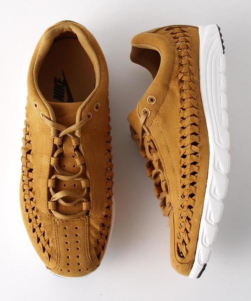 NIKE(ナイキ)の「NIKE MAYFLY WOVEN M◆(スニーカー・レディース・ブラック/マスタード・25cm/24cm)」の2枚目の写真