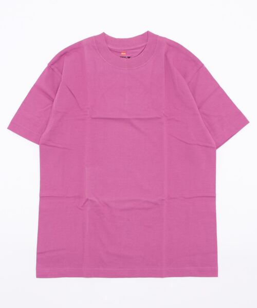 シャツ プリント ピンク ヘインズ ビーフィー ヘビーウェイト Tシャツ プリント ピンク ヘインズ ビーフィー ヘビーウェイト