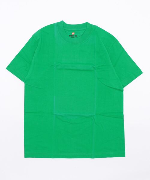 HANES(ヘインズ)の「【HANES】BEEFY パックTシャツ H5180/ヘインズ/ビーフィー/Tシャツ/無地/ヘビーウェイト/ユニセックス(Tシャツ/カットソー・メンズ・ブラック/ネイビー/カーキ/グレー/ホワイト/ブルー/ダークブルー/レッド/イエロー/チャコールグレー/ベージュ/ライトブルー/ライトピンク/ダークパープル/ダークグリーン/ライトグリーン/パープル/グリーン/ライトベージュ/ライトイエロー/ライトオレンジ系/スモークピンク/ダークネイビー/スミクロ・MEDIUM/X-LARGE/SMALL/LARGE/X-SMALL)」の10枚目の写真