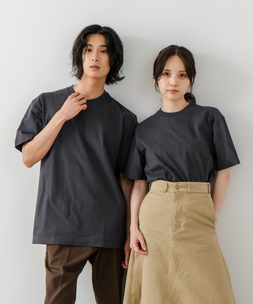 HANES(ヘインズ)の「【HANES】BEEFY パックTシャツ H5180/ヘインズ/ビーフィー/Tシャツ/無地/ヘビーウェイト/ユニセックス(Tシャツ/カットソー・メンズ・ブラック/ネイビー/カーキ/グレー/ホワイト/ブルー/ダークブルー/レッド/イエロー/チャコールグレー/ベージュ/ライトブルー/ライトピンク/ダークパープル/ダークグリーン/ライトグリーン/パープル/グリーン/ライトベージュ/ライトイエロー/ライトオレンジ系/スモークピンク/ダークネイビー/スミクロ・MEDIUM/X-LARGE/SMALL/LARGE/X-SMALL)」の3枚目の写真