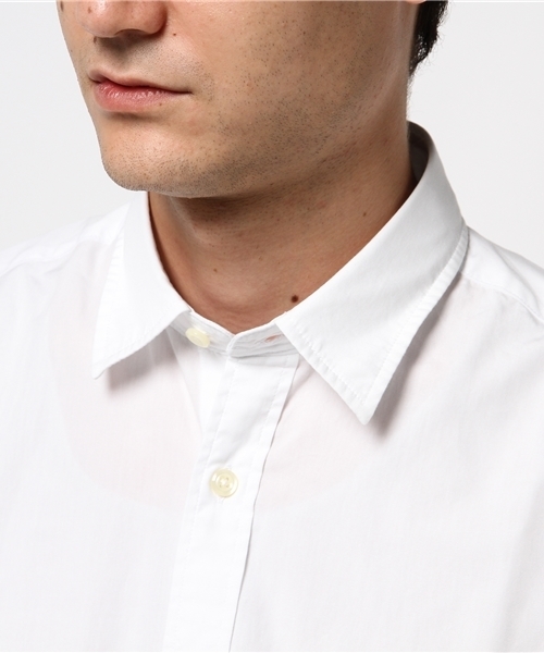 NANO universe（ナノユニバース）の「Broadシャツ LS（シャツ/ブラウス・メンズ・ブラック/ネイビー/ホワイト・LARGE/X-LARGE/MEDIUM/SMALL）」の6枚目の写真