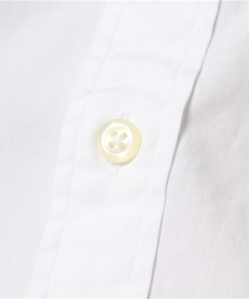 NANO universe（ナノユニバース）の「Broadシャツ LS（シャツ/ブラウス・メンズ・ブラック/ネイビー/ホワイト・LARGE/X-LARGE/MEDIUM/SMALL）」の10枚目の写真