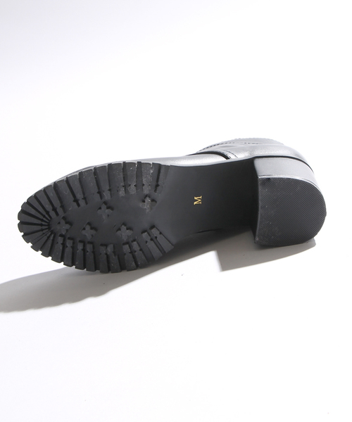 WEGO（ウィゴー）の「WEGO/レースアップショートブーツ（ブーツ・レディース・ブラウン/ブラック/ブラック系その他・MEDIUM/LARGE）」の5枚目の写真