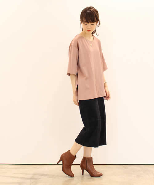 SESTO（セスト）の「美脚ピンヒールのアンクル丈ショートブーツ（ブーツ・レディース・ブラック/ライトグレー/ブラウン/ネイビー・LL/3L/L/M/S）」の15枚目の写真