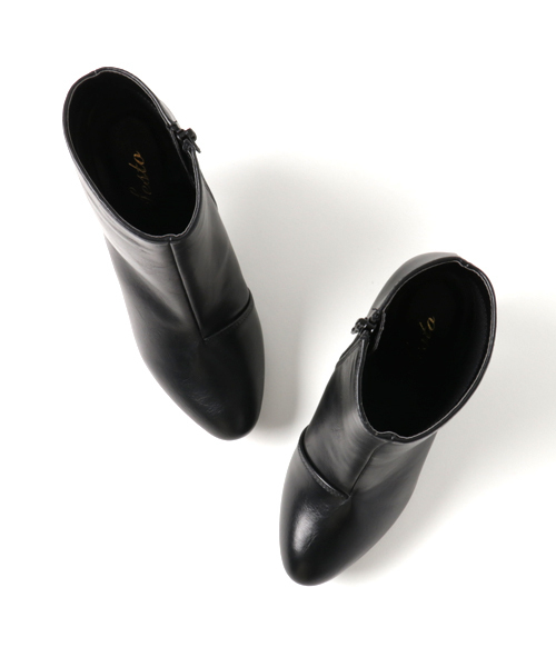 SESTO（セスト）の「美脚ピンヒールのアンクル丈ショートブーツ（ブーツ・レディース・ブラック/ライトグレー/ブラウン/ネイビー・LL/3L/L/M/S）」の8枚目の写真