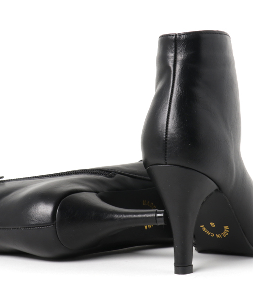 SESTO（セスト）の「美脚ピンヒールのアンクル丈ショートブーツ（ブーツ・レディース・ブラック/ライトグレー/ブラウン/ネイビー・LL/3L/L/M/S）」の18枚目の写真