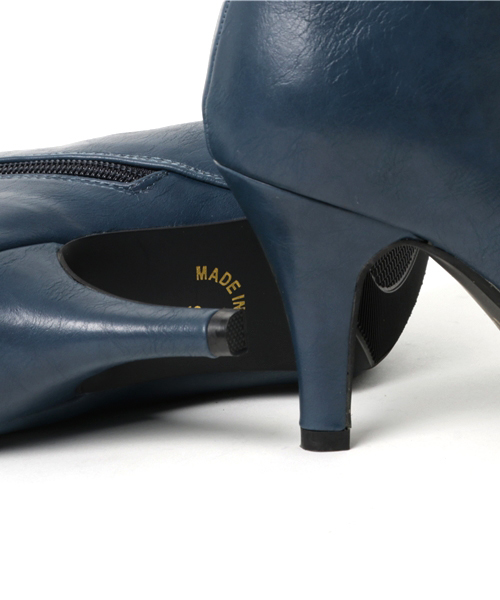 SESTO（セスト）の「美脚ピンヒールのアンクル丈ショートブーツ（ブーツ・レディース・ブラック/ライトグレー/ブラウン/ネイビー・LL/3L/L/M/S）」の20枚目の写真