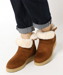 LBC | ウエッジムートンブーツ                   (ブーツ)