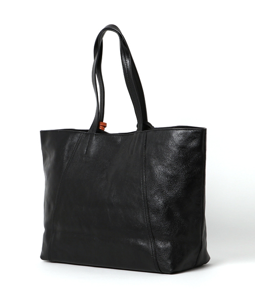 SOLATINA（ソラチナ）の「SOLATINA ソラチナ 牛革 ベジタブルタンニンレザー シンプル トートバッグ（トートバッグ・メンズ・ブラック/ブラウン/キャメル・FREE）」の4枚目の写真