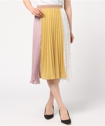 archives | 異素材切替プリーツスカート(スカート)