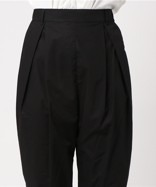 bulle de savon(ビュルデサボン)の「タイプライター しぼ裾釦PT(その他パンツ・レディース・ブラック/ブルー/ブラウン/ボルドー/カーキ・FREE)」の16枚目の写真