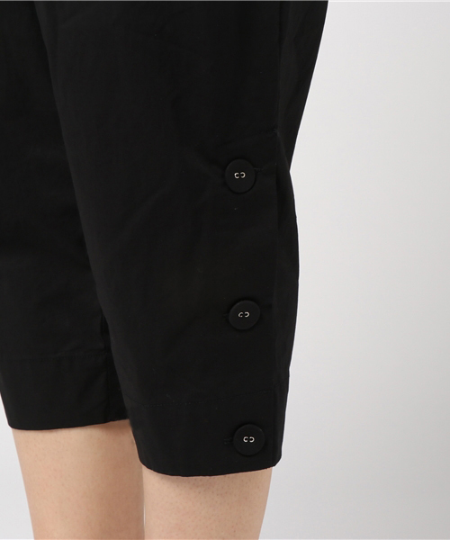 bulle de savon(ビュルデサボン)の「タイプライター しぼ裾釦PT(その他パンツ・レディース・ブラック/ブルー/ブラウン/ボルドー/カーキ・FREE)」の19枚目の写真