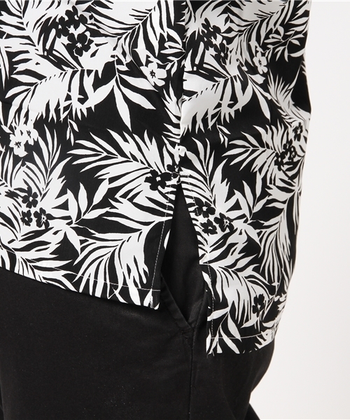 JACKROSE（ジャックローズ）の「オープンカラーモノリーフシャツ（シャツ/ブラウス・メンズ・ブラック/サックスブルー・M/L）」の7枚目の写真