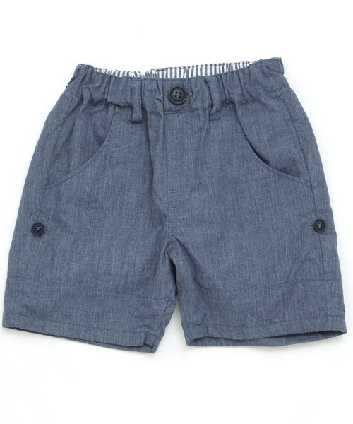 apres les cours(アプレレクール)の「裾折り返しハーフパンツ ショート丈(その他パンツ・キッズ・ブラック/カーキ/ネイビー・140/100/120/80/90/110/130)」の16枚目の写真