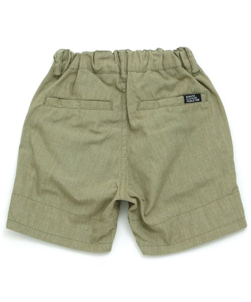 apres les cours(アプレレクール)の「裾折り返しハーフパンツ ショート丈(その他パンツ・キッズ・ブラック/カーキ/ネイビー・140/100/120/80/90/110/130)」の7枚目の写真