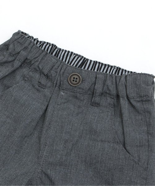 apres les cours(アプレレクール)の「裾折り返しハーフパンツ ショート丈(その他パンツ・キッズ・ブラック/カーキ/ネイビー・140/100/120/80/90/110/130)」の9枚目の写真