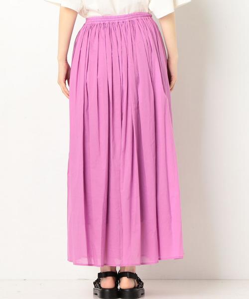 Another Edition（アナザーエディション）の「マキシスカート2 ◆（スカート・レディース・オフホワイト/ライラック/イエロー・FREE）」の16枚目の写真