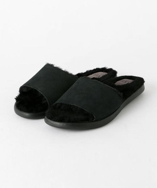 UGG（アグ）の「＜UGG（アグ）＞BREEZY ムートンスリッパ ◇（サンダル