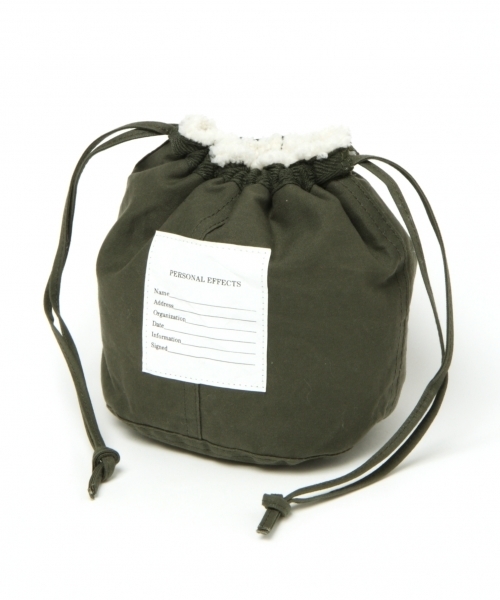 GLOBAL WORK（グローバルワーク）の「ミリタリーキンチャク/769172（クラッチバッグ・レディース・ダークブラウン/ネイビー/グリーン/ピンク・FREE）」の3枚目の写真