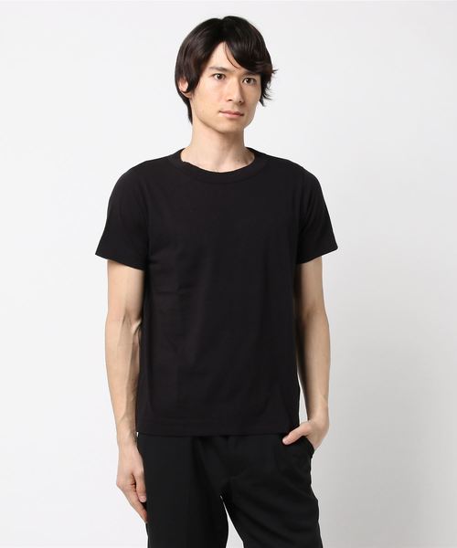 homspun(ホームスパン)の「homspun / 半袖 Tシャツ <MEN>(Tシャツ/カットソー・メンズ・ブラック/ネイビー/ホワイト・SMALL)」の5枚目の写真