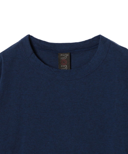 homspun(ホームスパン)の「homspun / 半袖 Tシャツ <MEN>(Tシャツ/カットソー・メンズ・ブラック/ネイビー/ホワイト・SMALL)」の10枚目の写真