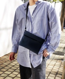 STUDIOUS | 【STUDIOUS】コーデュラダブルポケットZIPサコッシュ(ショルダーバッグ)