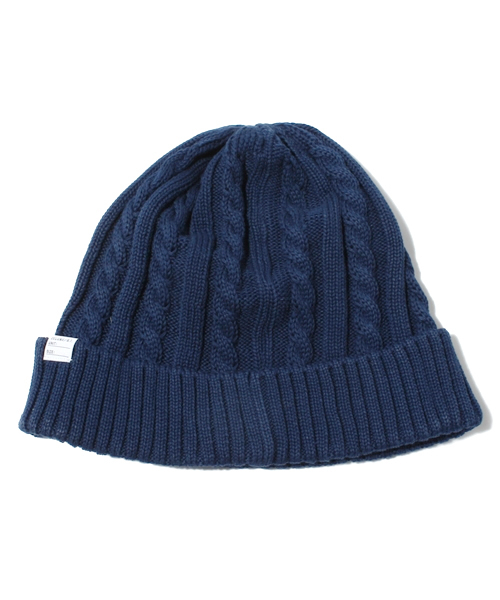 BEAMS（ビームス）の「DELUXE CLOTHING / FEATHER（ニットキャップ/ビーニー・メンズ・ミント/ネイビー・ONE SIZE）」の3枚目の写真